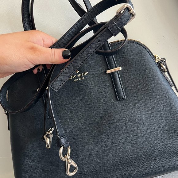 Kate Spade Medium Dome Satchel - Black